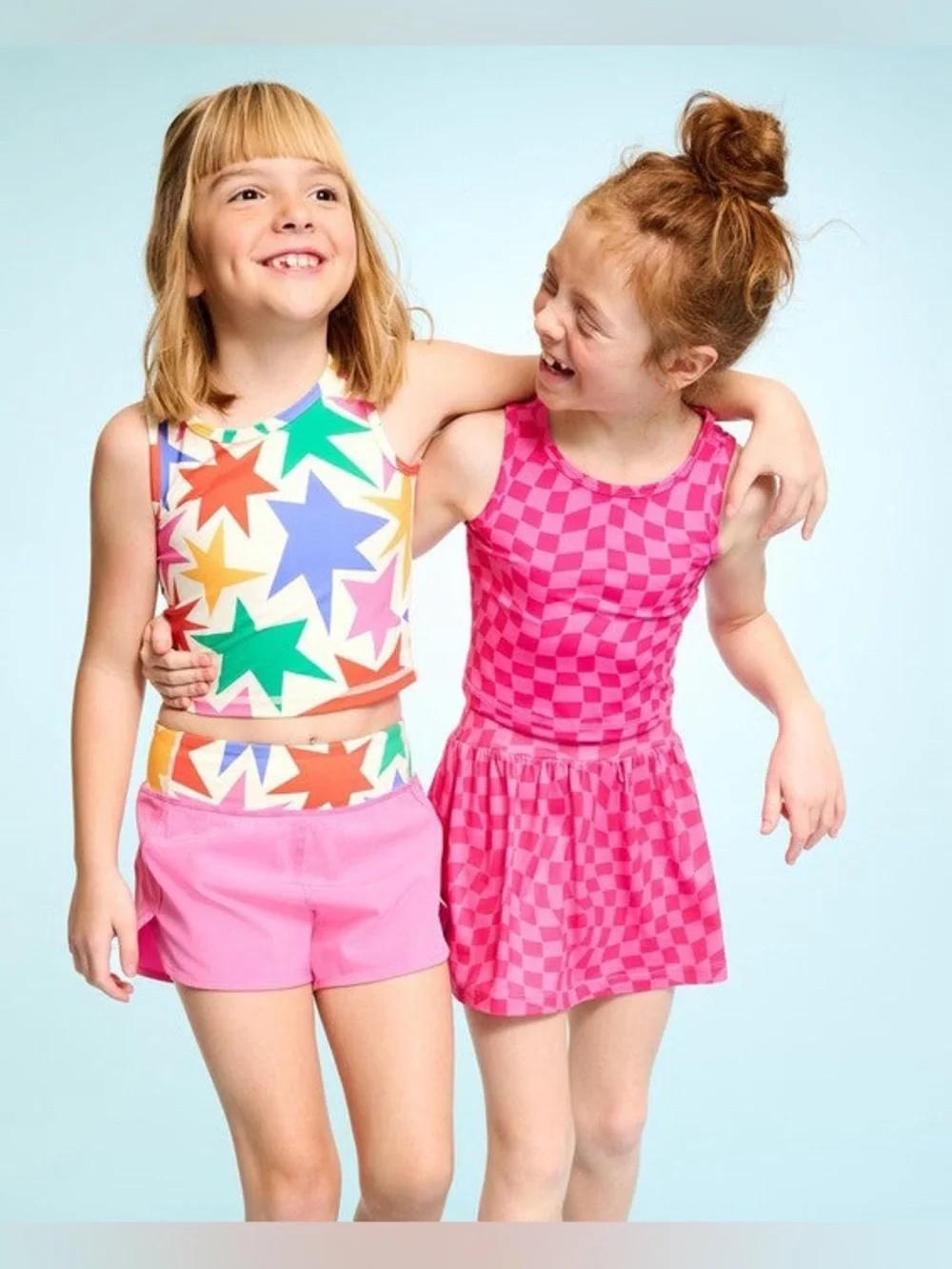 Hanna Andersson Printed Active Tank Spandex Size 6-7
